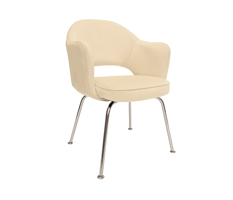 Silla Saarinen Arm Tubular Eco cuero - Manifesto Design Store